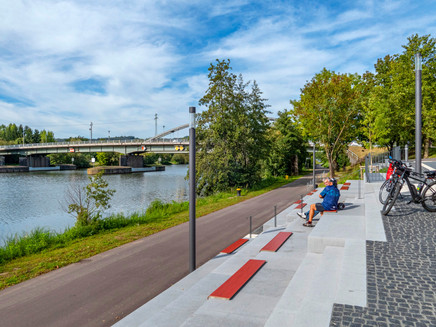 Saar riverbank near Konz